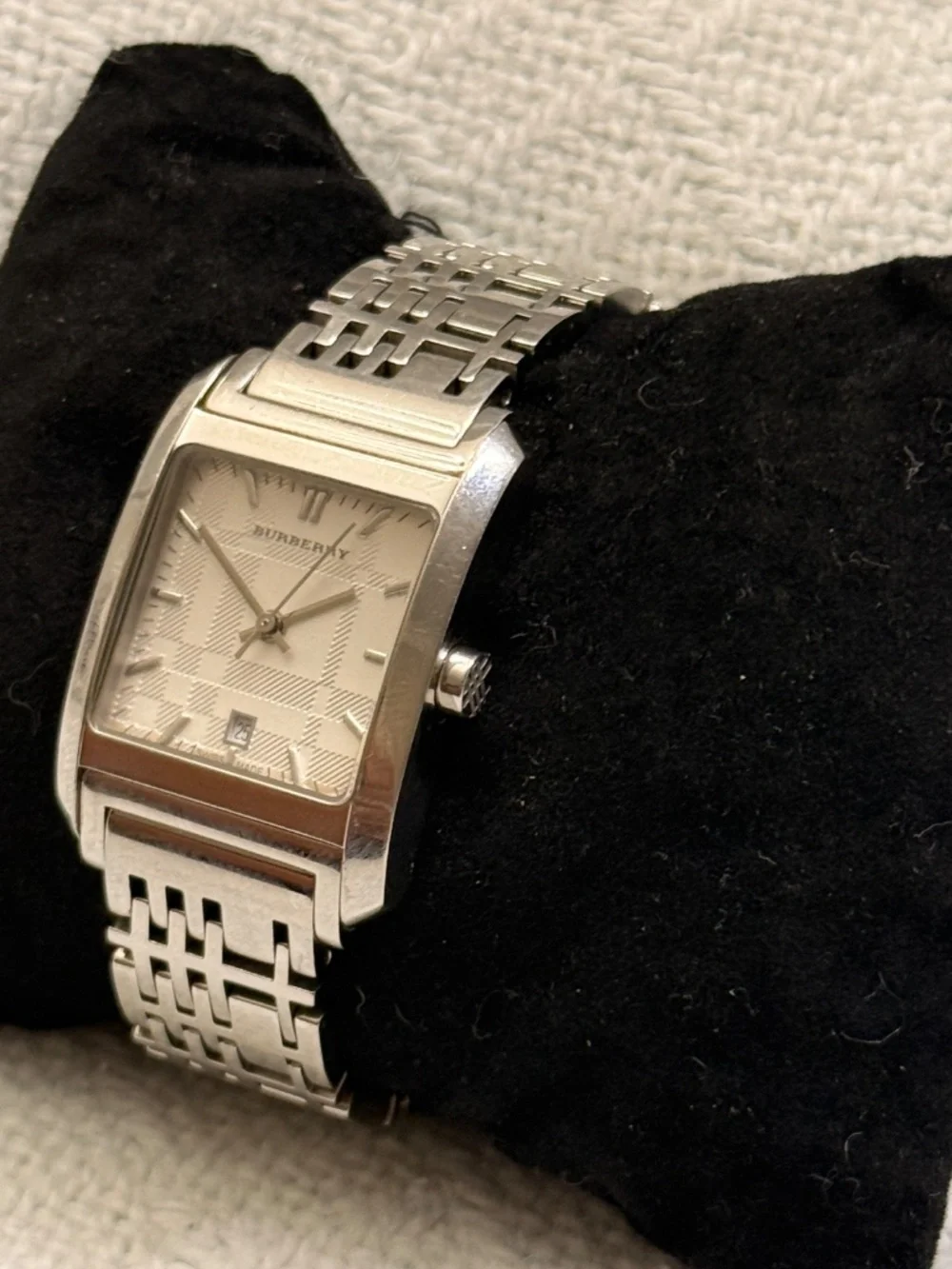 Burberry Silver Stainless Steel Wrist Watch #19